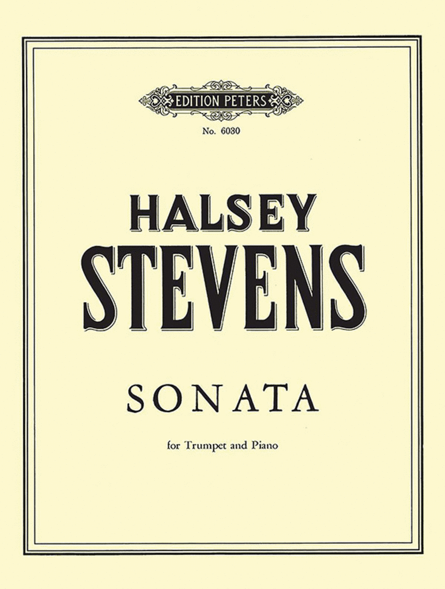 Halsey Stevens: Sonata For Trumpet And Piano