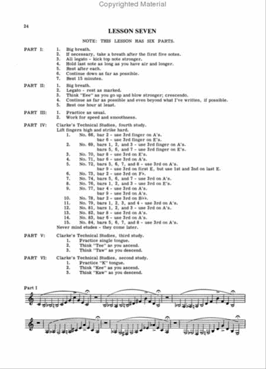 Systematic Approach to Daily Practice Trumpet Solo scores gallery preview page 3