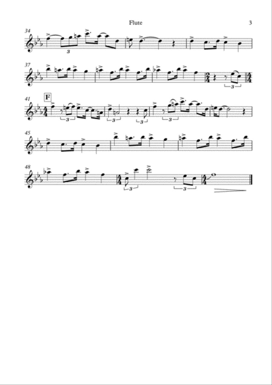 We Are The Champions We Are The Champions Woodwind Ensemble scores gallery preview page 3