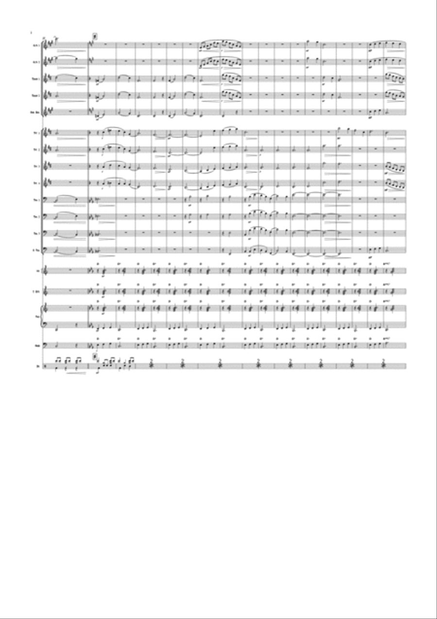 Swingnopedie Jazz Ensemble scores gallery preview page 2
