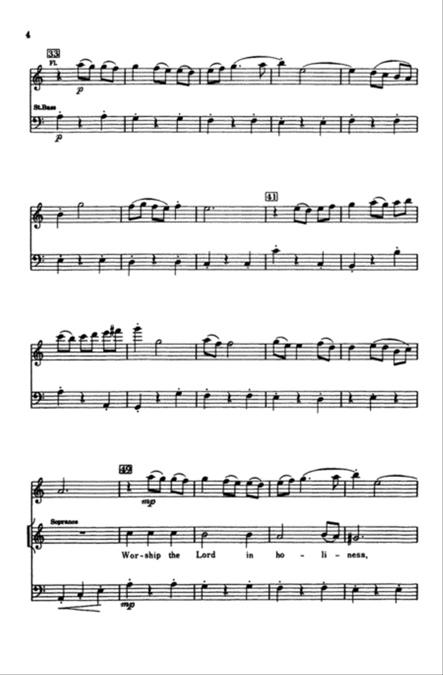 Sing a New Song 4-Part scores gallery preview page 4