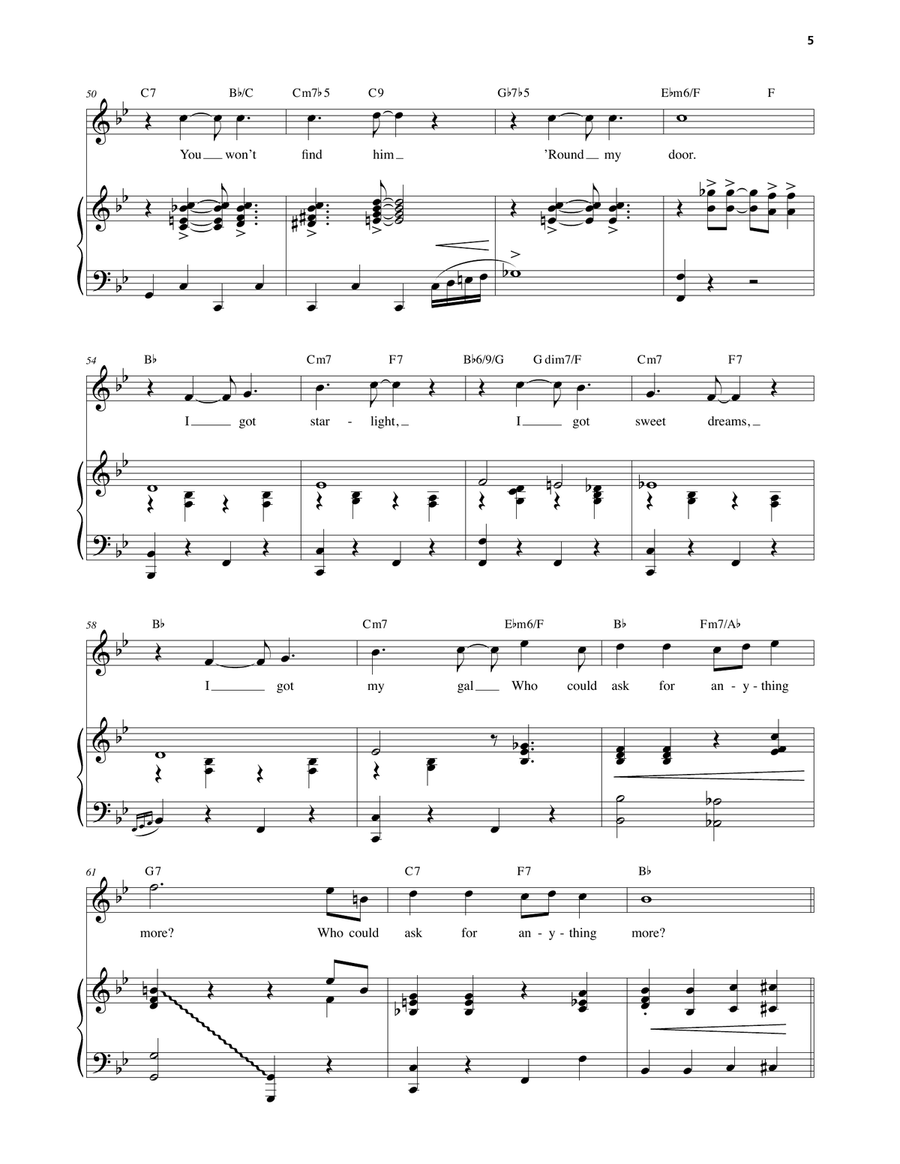I Got Rhythm (from An American In Paris) Voice scores gallery preview page 4