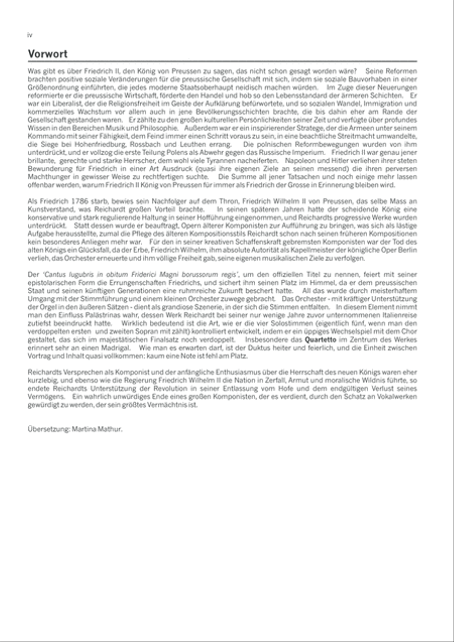 Carmen Funebre For Frederick the Great Fur Friedrich den Grossen Orchestra scores gallery preview page 6