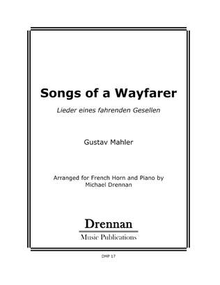 Book cover for Songs of a Wayfarer for Horn and Piano