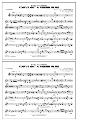Book cover for You've Got a Friend in Me (from Toy Story 2) (arr. Paul Murtha) - 3rd Bb Trumpet