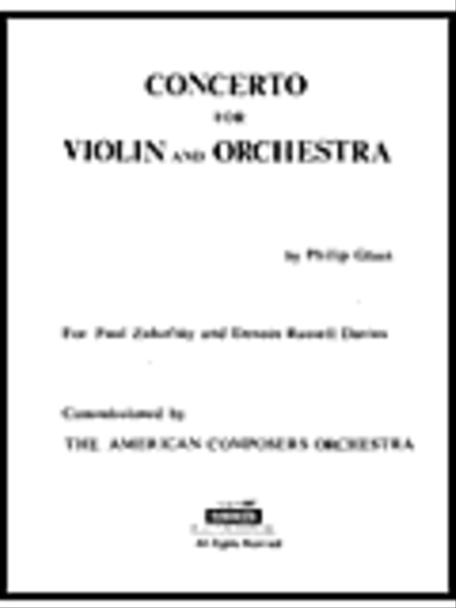 Violin Concerto