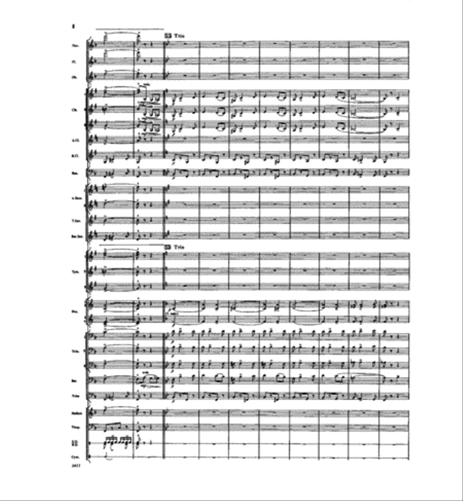 Silvercrest Concert Band scores gallery preview page 7
