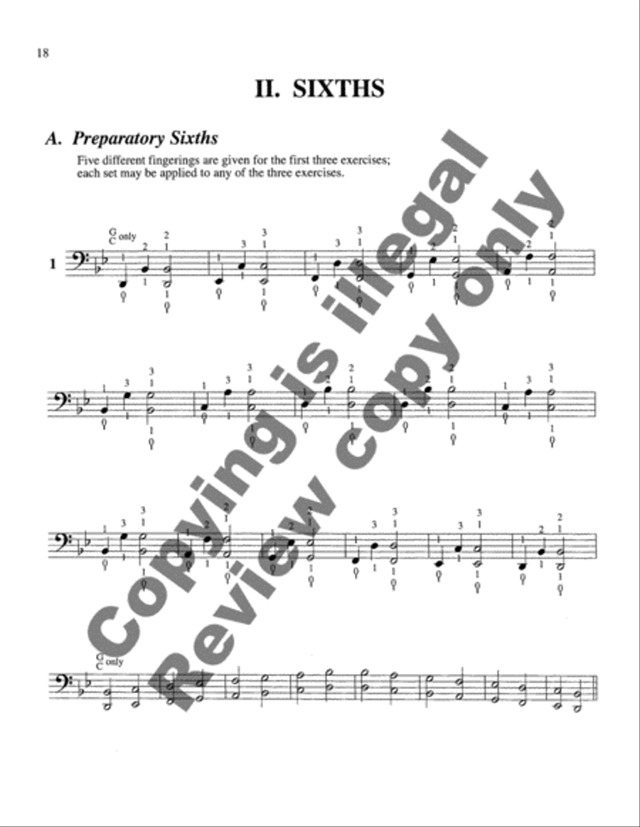 The Galamian Scale System for Violoncello (Volume 2) String Methods scores gallery preview page 12