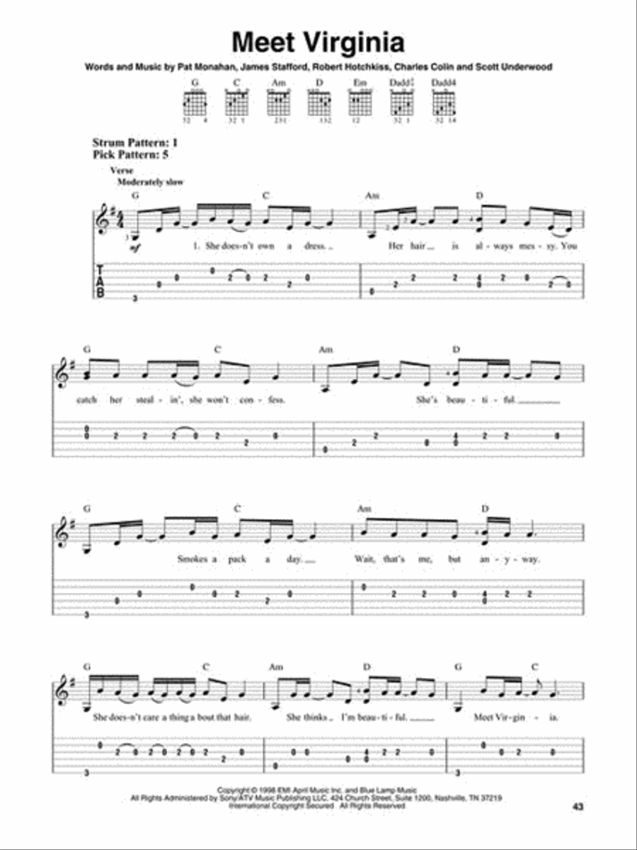 Train Train Electric Guitar scores gallery preview page 7