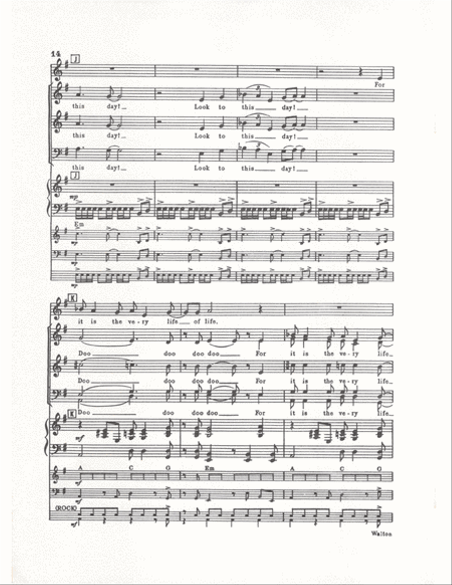 Look to this Day (Vocal Score) Divisi scores gallery preview page 7
