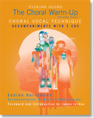 Book cover for The Choral Warm-Up: Choral Vocal Technique - Accompaniment edition with CDs
