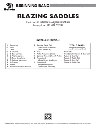 Blazing Saddles: Score