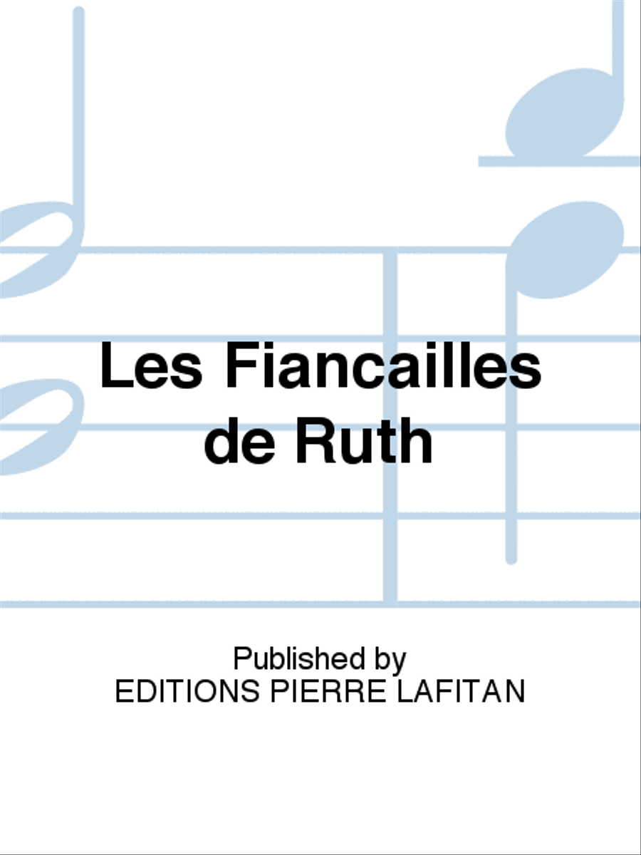 Les Fiançailles de Ruth Harp scores gallery preview page 1