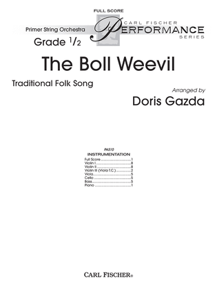 Book cover for The Boll Weevil