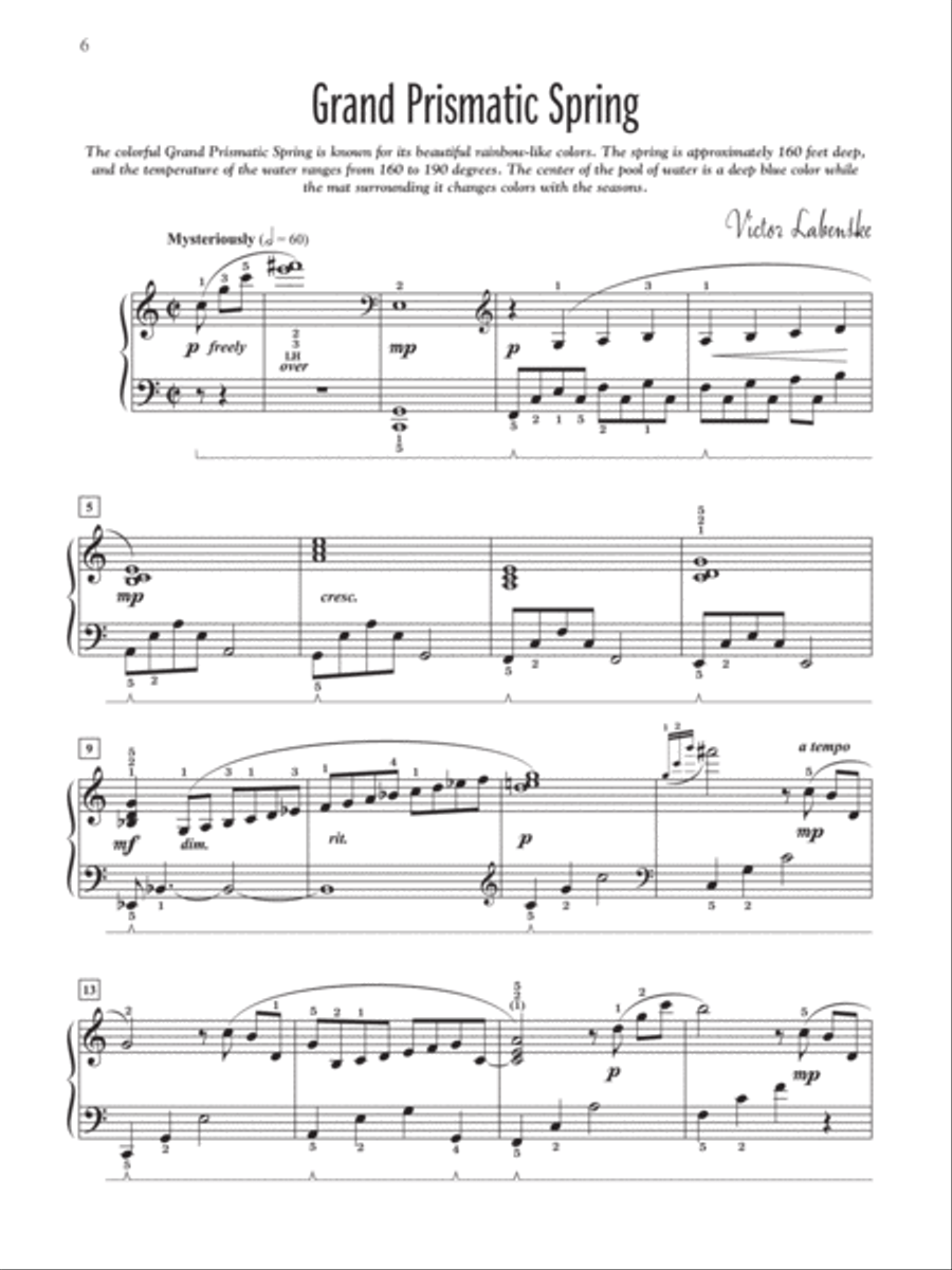 Adventures in Yellowstone Small Ensemble scores gallery preview page 3