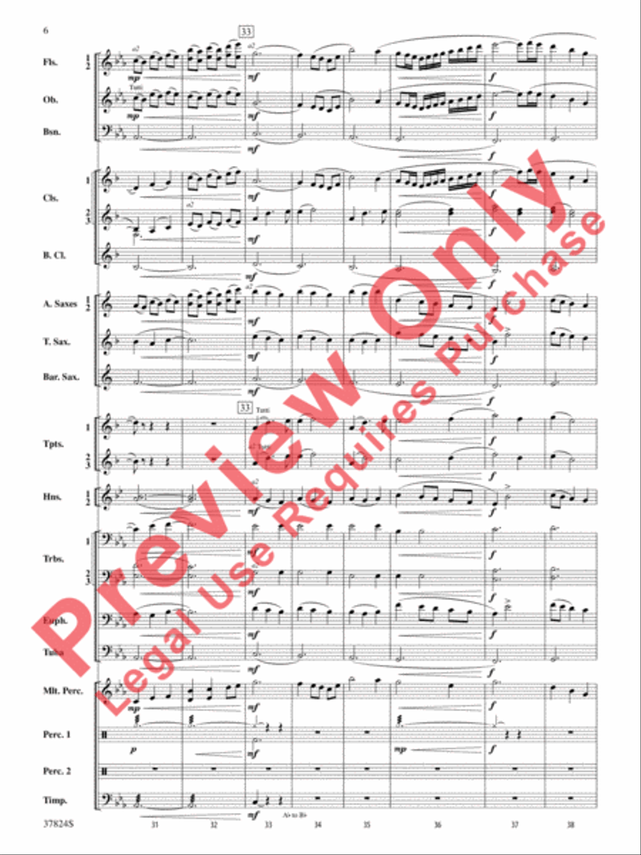 Shadows of the Equinox Shadows of the Equinox Concert Band scores gallery preview page 7