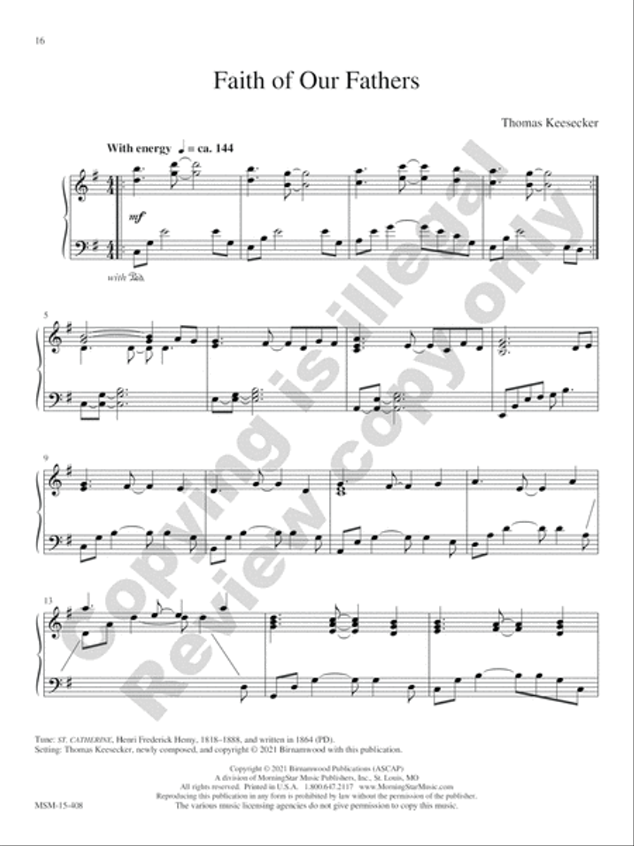 From Sea to Shining Sea From Sea to Shining Sea Piano Solo scores gallery preview page 7