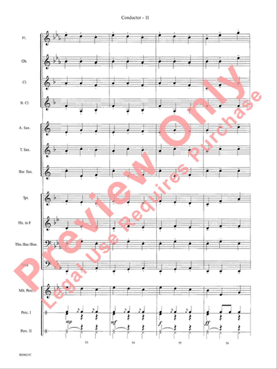Waltz of the Flowers (from The Nutcracker Suite) Concert Band scores gallery preview page 14