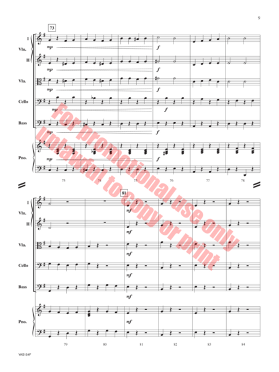 Tiptoe Polka Tiptoe Polka String Orchestra scores gallery preview page 10