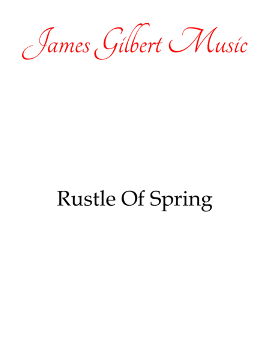 Rustle Of Spring Piano Method scores gallery preview page 1