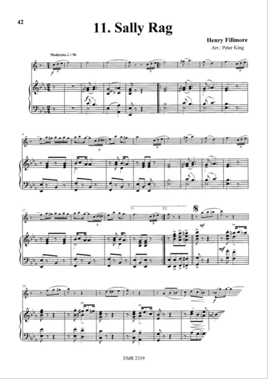 15 Rags Tenor Saxophone scores gallery preview page 13
