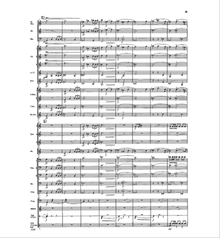 A Bayside Portrait Concert Band scores gallery preview page 18