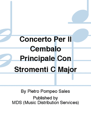Concerto per il Cembalo Principale con Stromenti C Major