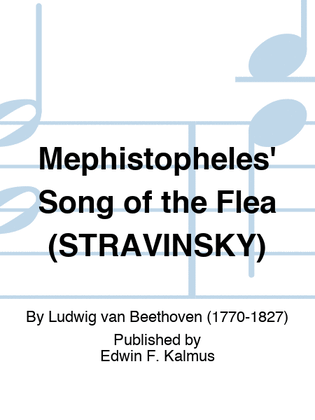 Mephistopheles' Song of the Flea (STRAVINSKY)