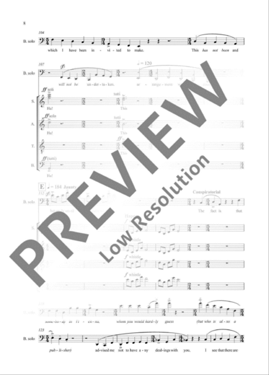 Schott and Sons, Mainz 4-Part scores gallery preview page 15