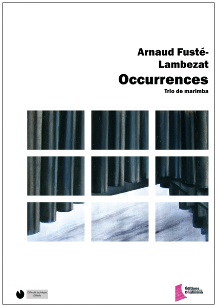 Occurrences. Avec Cd Percussion - Sheet Music