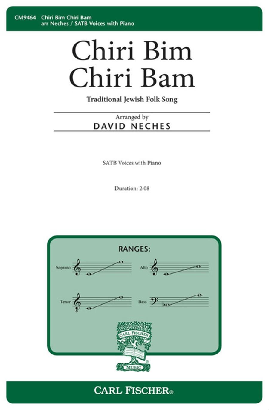 Chiri Bim Chiri Bam 4-Part scores gallery preview page 1