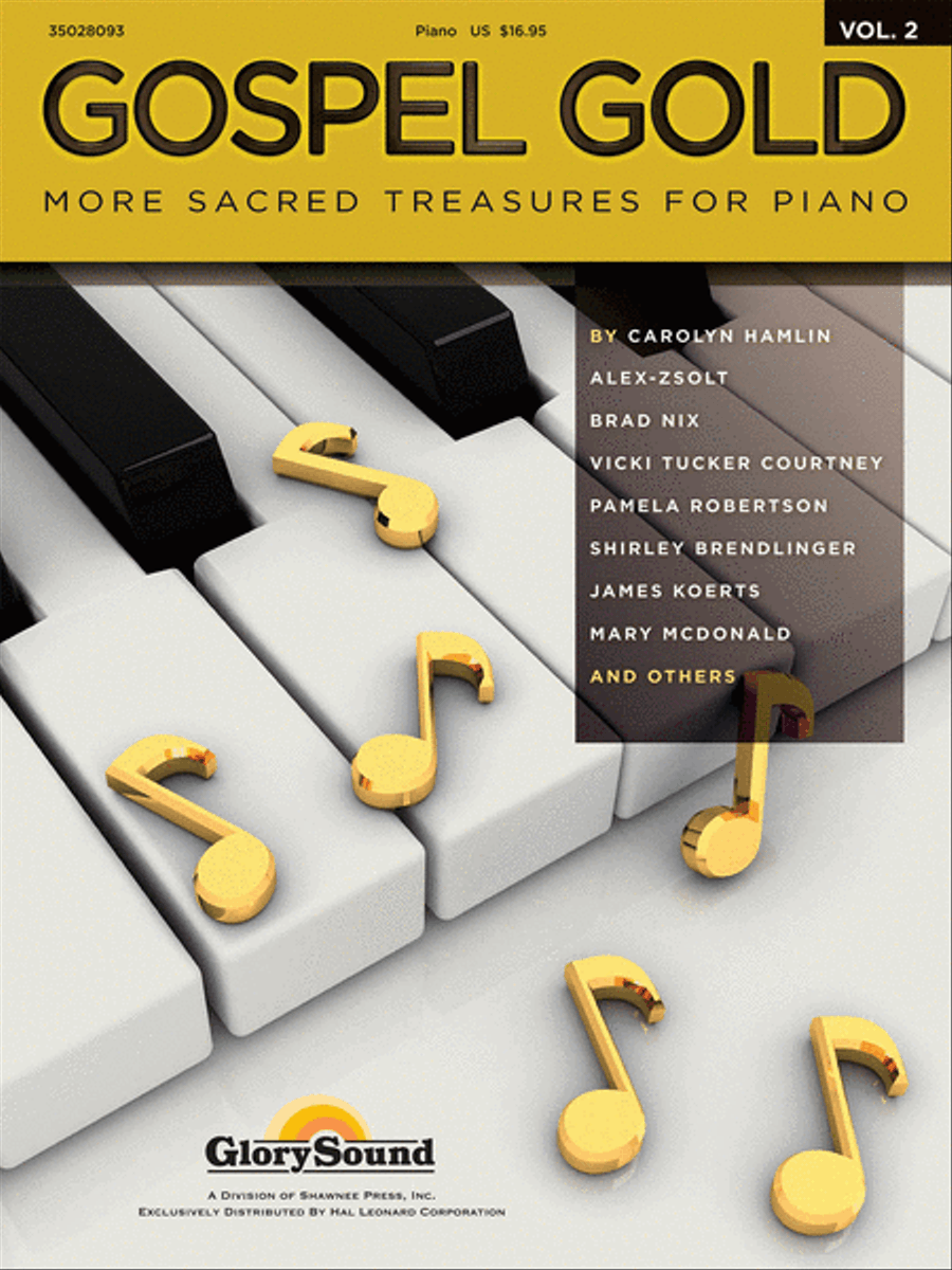 Gospel Gold – Volume 2 Gospel Gold – Volume 2 Piano Solo scores gallery preview page 1