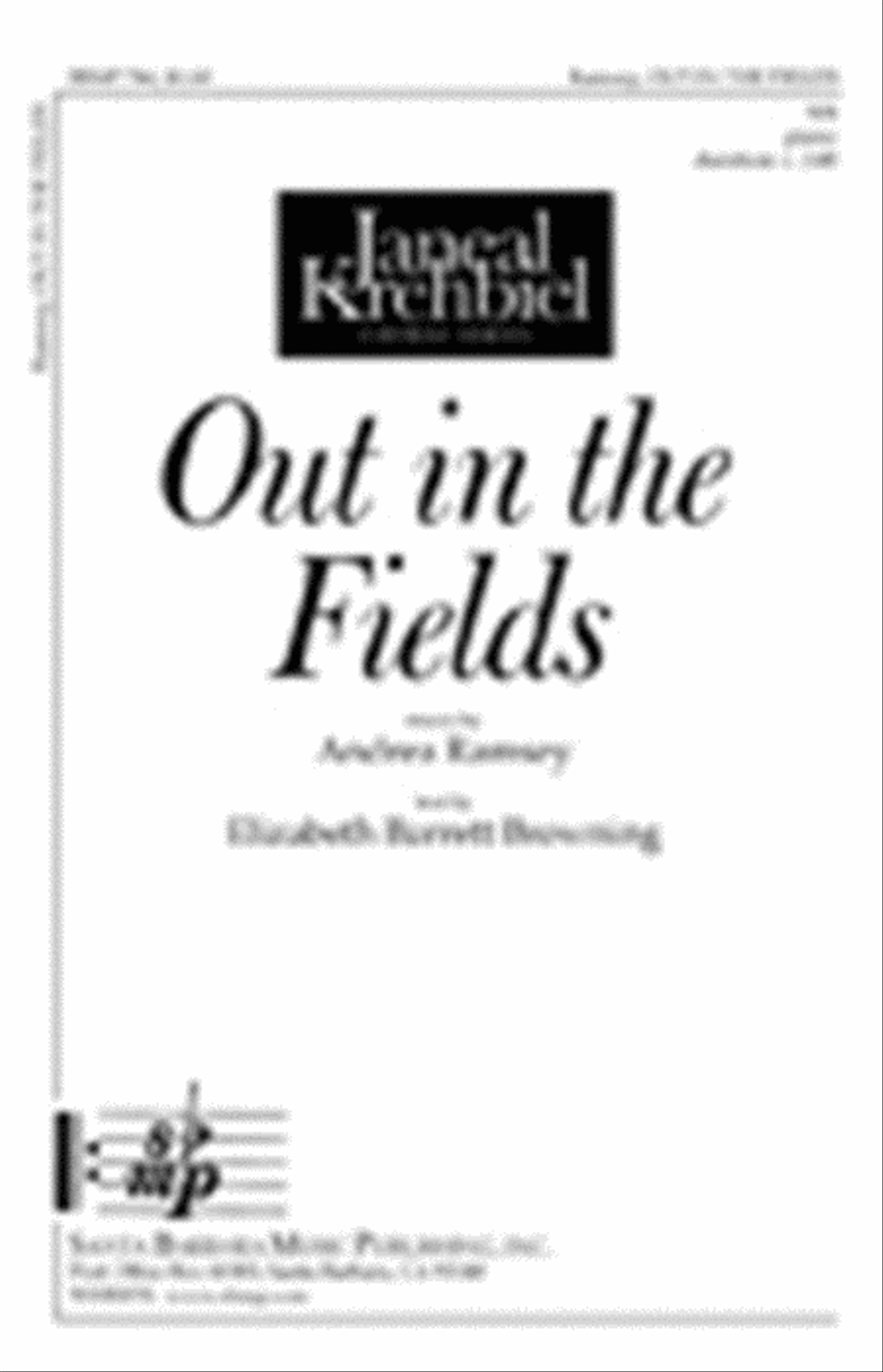 Out in the Fields - SA Octavo SA scores gallery preview page 1