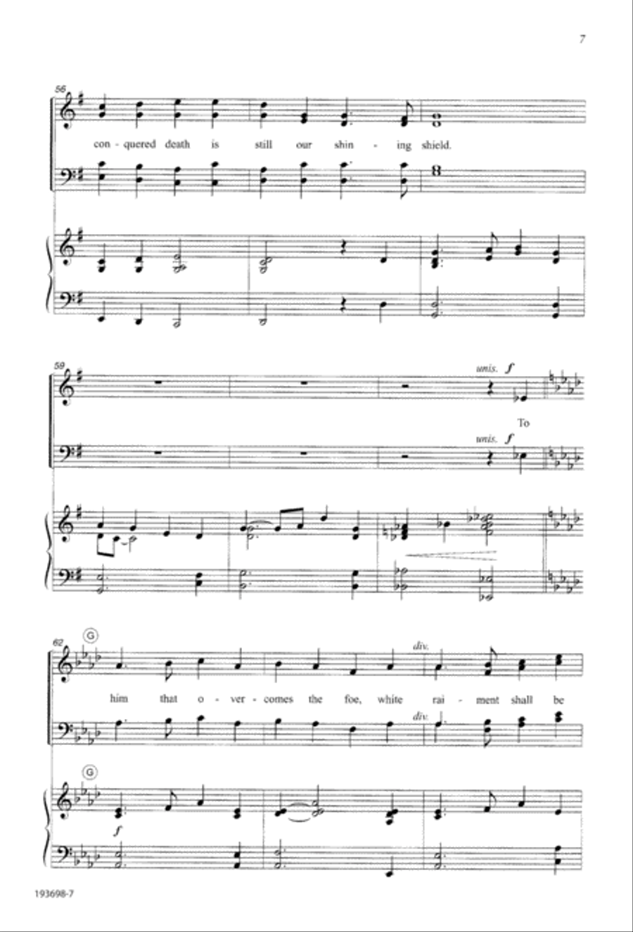 Trust and Obey 4-Part scores gallery preview page 11