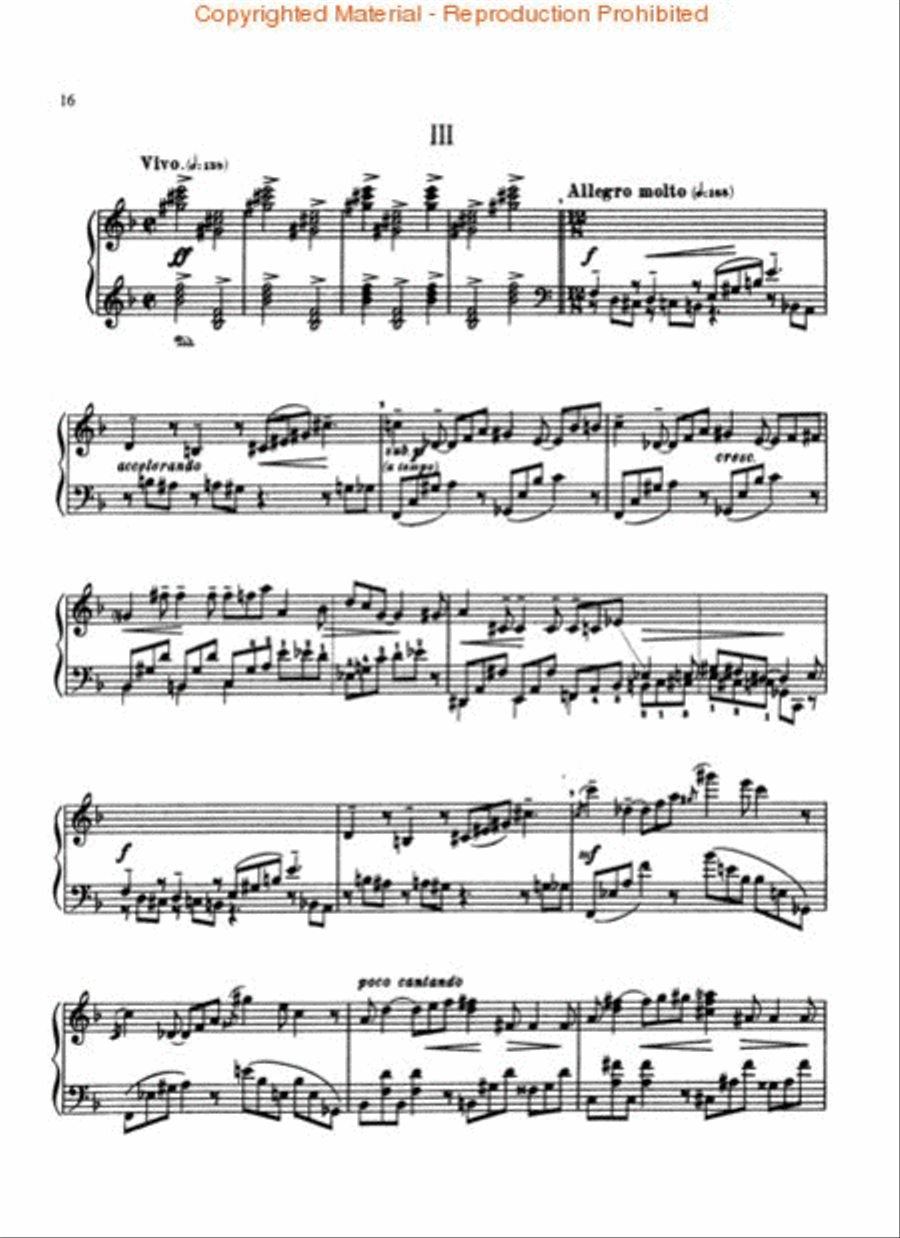 Piano Sonatas, Nos. 1–3 Piano Solo scores gallery preview page 3