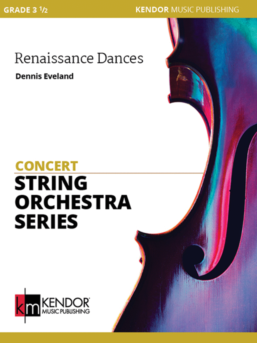 Renaissance Dances String Orchestra scores gallery preview page 1