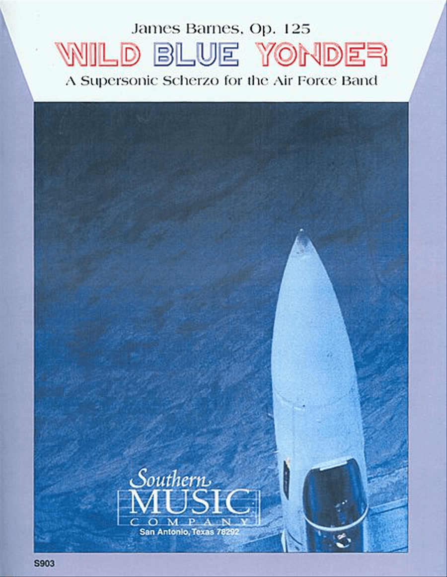 Wild Blue Yonder Concert Band scores gallery preview page 1