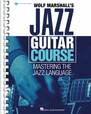 Book cover for Wolf Marshall's Jazz Guitar Course