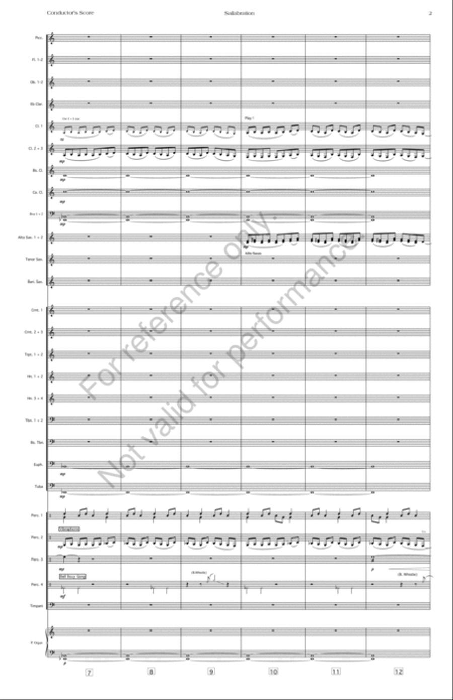 Sailabration Sailabration Concert Band scores gallery preview page 5