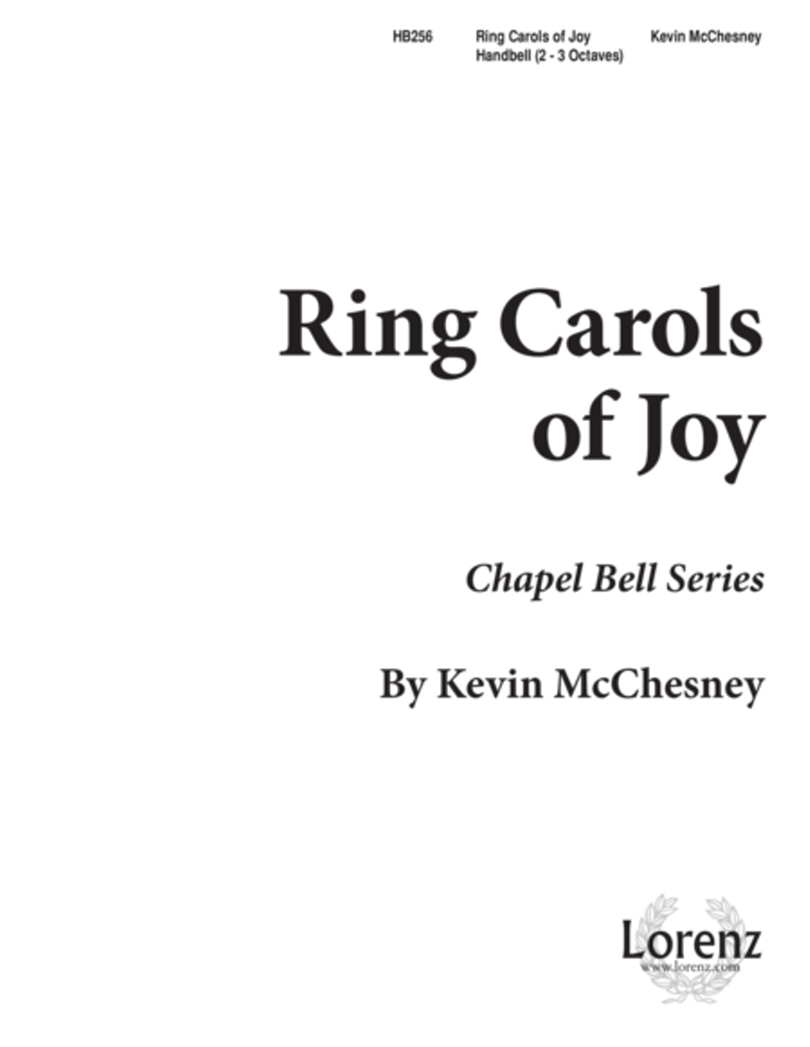 Ring, Carols of Joy 3-Octaves scores gallery preview page 1