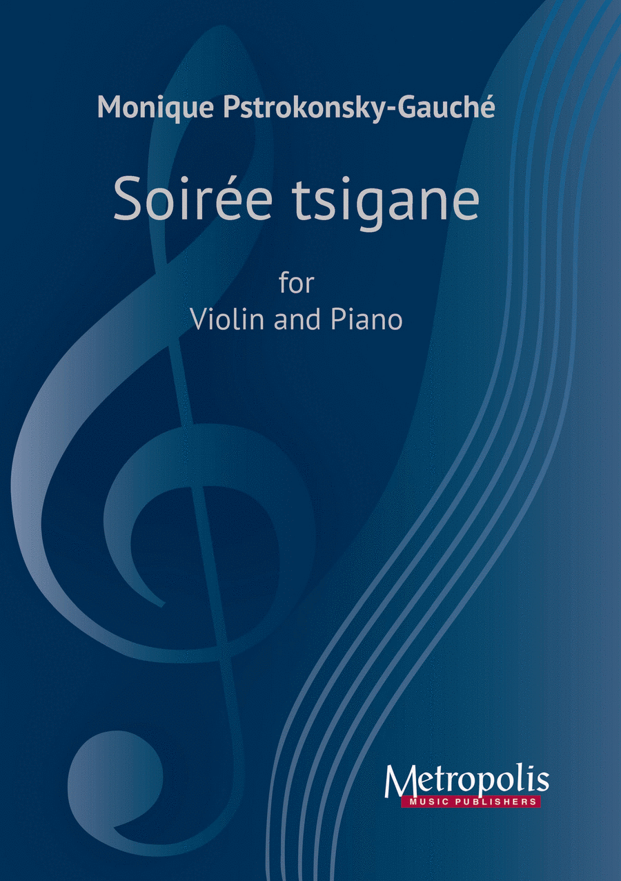 Soirée Tsigane pour Violon et Piano Violin Solo scores gallery preview page 1