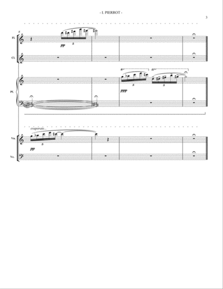 Pierrot Serrata Pierrot Serrata Small Ensemble scores gallery preview page 5