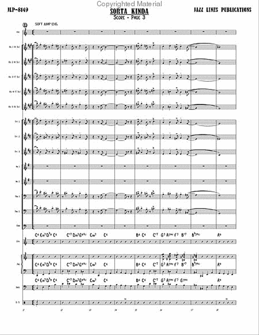 Sorta Kinda Big Band scores gallery preview page 6