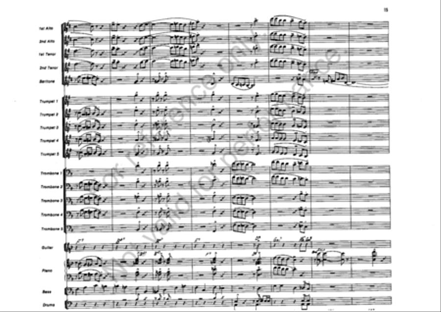 Cheesecake Jazz Ensemble - Sheet Music page 7