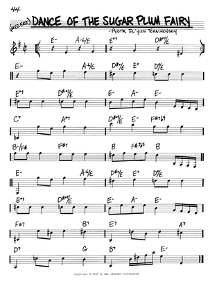 Dance Of The Sugar Plum Fairy, Op. 71a (from The Nutcracker)