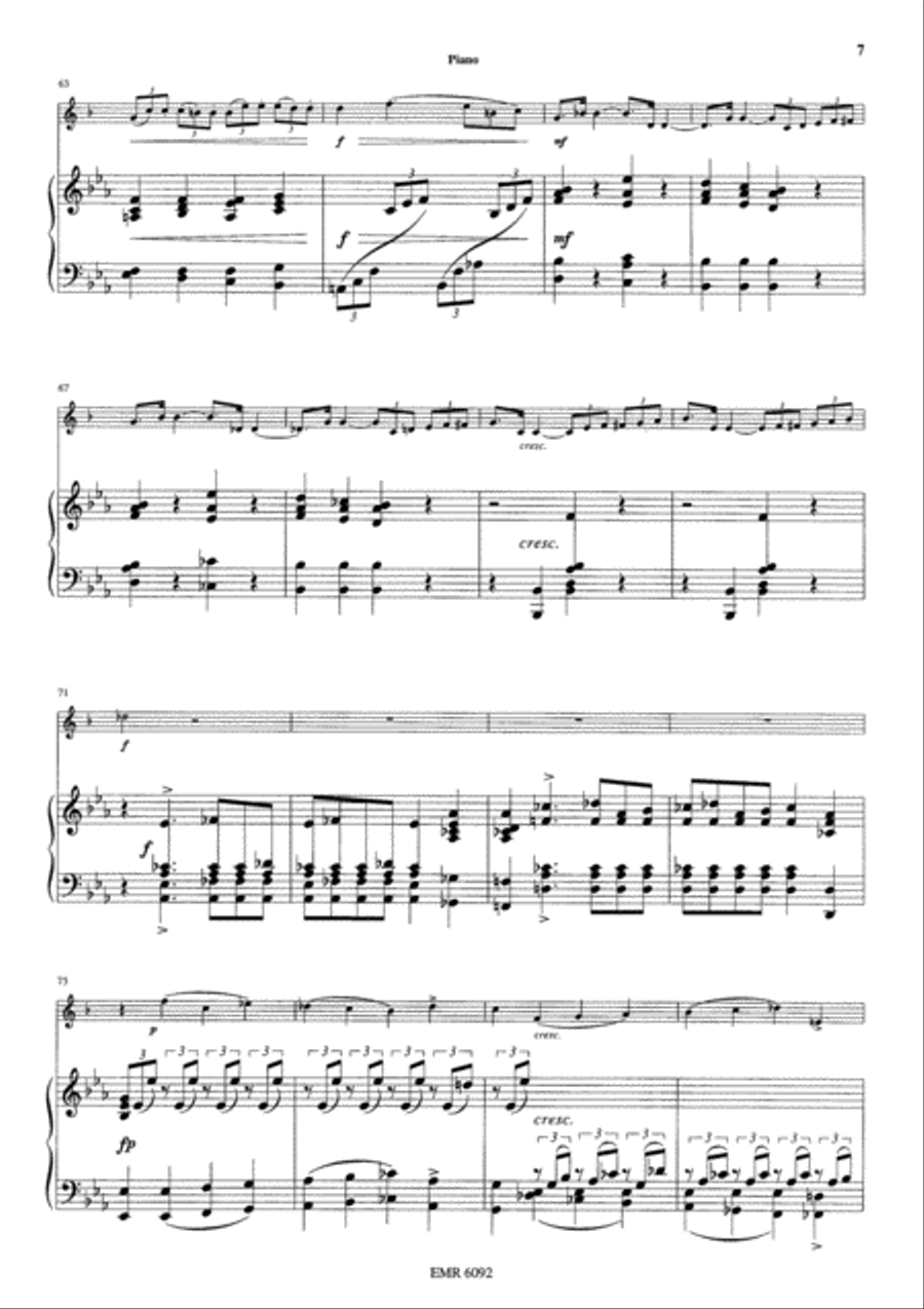 Sonate Op. 18 Cornet scores gallery preview page 7