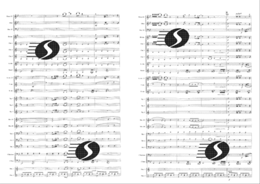 Hard to Say I'm Sorry Concert Band scores gallery preview page 6