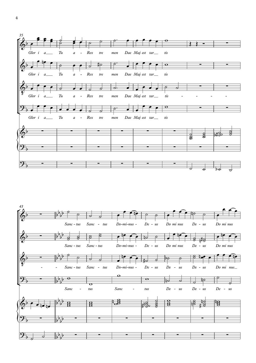 SANCTUS SANCTUS 4-Part scores gallery preview page 4