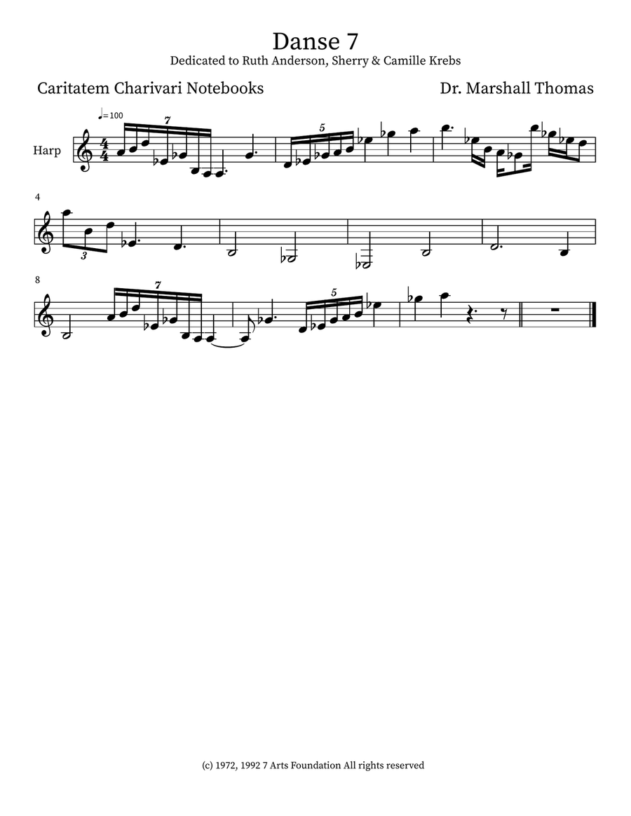 Danse 7 Small Ensemble scores gallery preview page 3