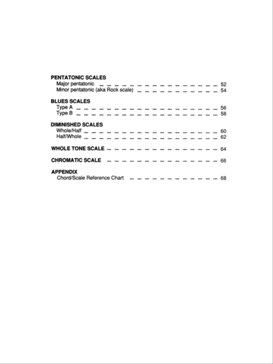 Scale Patterns Guitar scores gallery preview page 4